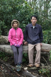 Sunsamay's parents returned to the site of their daughter's fatal accident for the first time in over five months.  The garden is weedy from neglect but the family is afraid to work the land until it is cleared of UXO.